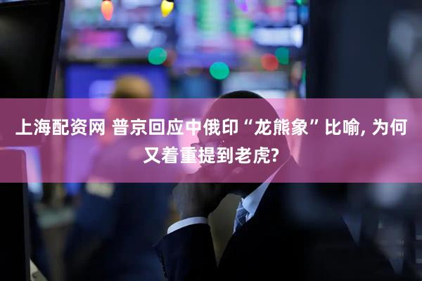上海配资网 普京回应中俄印“龙熊象”比喻, 为何又着重提到老虎?