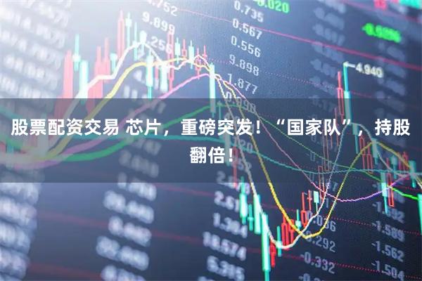 股票配资交易 芯片，重磅突发！“国家队”，持股翻倍！