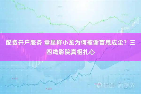 配资开户服务 童星释小龙为何被谢苗甩成尘？三四线影院真相扎心